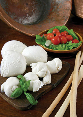 Wooden cuttingboard cheese vegetables tomatoes - professional food photography free wallpaper for mobile