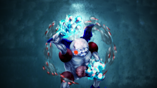 Cartoon character red blue outfit - mask free wallpaper