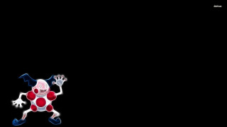 Red white clown running black - alton tobey free wallpaper for desktop