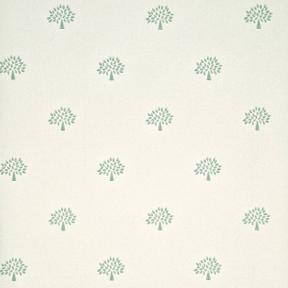 White wall green tree pattern - free forest wallpaper for tablet