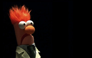 Stuffed animal suit tie closeup - claymation free wallpaper