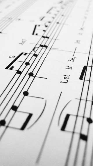 Music sheet notes pen middle - a sheet of music free wallpaper