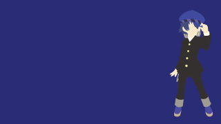 Person black suit blue shoes 2 - fra angelico free wallpaper