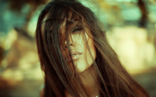 Woman long hair nose piercings - annabel eyres free wallpaper