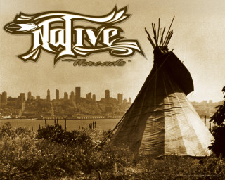 Teepee city background native american - charles martin free wallpaper