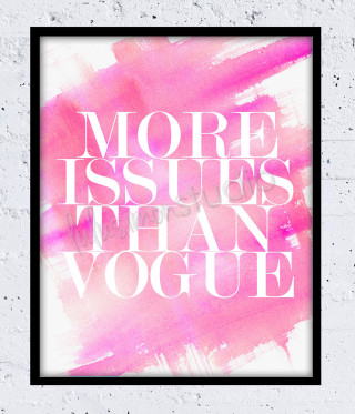 More issues vogue poster figurativism - free aesthetic wallpaper for tablet