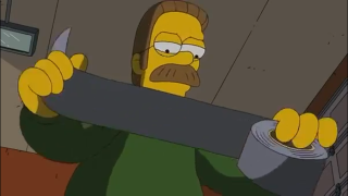 Man holding paint can knife - his hand and a knife free wallpaper