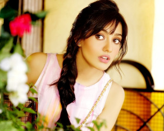 Woman braid chair flowers background 2 - a braid free wallpaper