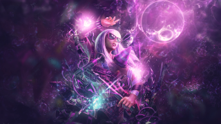 Woman purple outfit purple background - a purple outfit free wallpaper for desktop