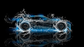Car water splashing tires wheels - tire free wallpaper
