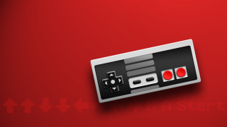 Red wall game controller red - a white line free wallpaper for desktop