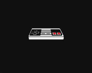 Nintendo controller dark room black - pixel art free wallpaper