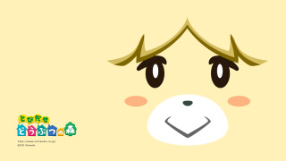 Cartoon face smile nose eyebrows - round free wallpaper