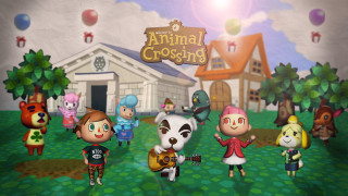 Animal crossing characters house balloons - evaline ness free wallpaper for desktop