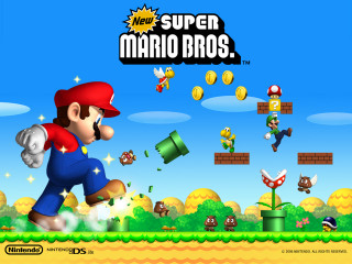Mario running air ground nintendo - mario free wallpaper