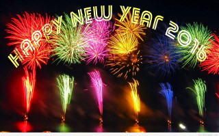 Fireworks newyear sign city festival - free new year wallpaper