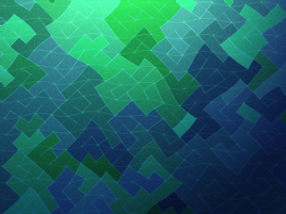 Blue green abstract background leaves - a pattern of leaves free wallpaper for desktop