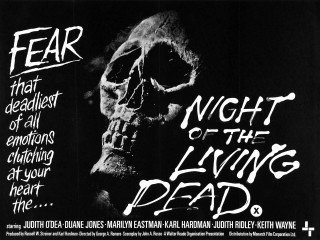 Skull night living dead poster - living free wallpaper