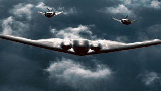 Military planes flying sky clouds - sinister free wallpaper
