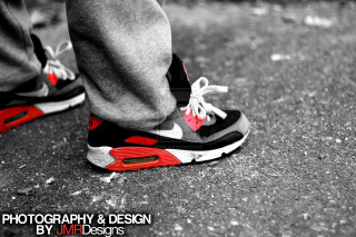 Black red sneakers pants red - red accent free wallpaper