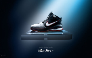 Nike shoe display pedestal background - poster free wallpaper