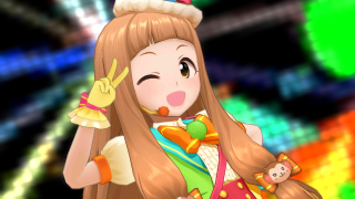 Cartoon girl long hair hat 2 - long hair and a hat free wallpaper