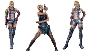 Woman costume gun holding action - a gun and a gun free wallpaper for desktop