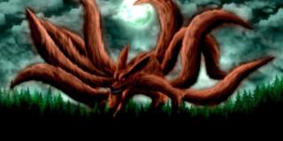 Giant red monster full moon - giant free wallpaper for desktop