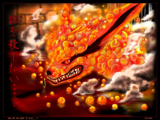 Dragon orange yellow bubbles man - a dragon free wallpaper for desktop
