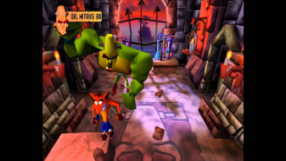 Cartoon character running tunnel video - free gaming wallpaper for desktop