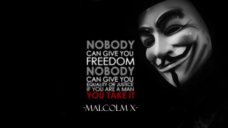 Mask quote freedom equality man - a mask free wallpaper