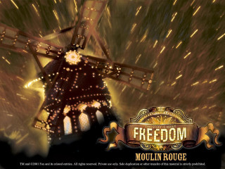 Windmill freedom fireworks background sign - a windmill free wallpaper for desktop