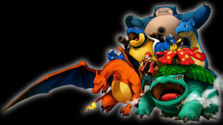Cartoon characters dragon group stack - pokemon free wallpaper