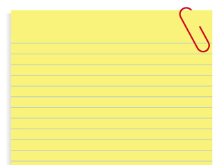 Yellow note red marker side - conceptual art free wallpaper for desktop