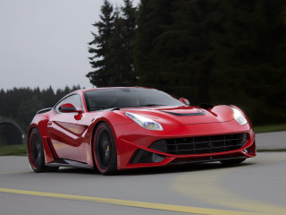 Red sports car driving road 9 - a road next free wallpaper for desktop