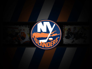 Ny islanders striped background sports - item free wallpaper