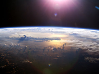 Sunshine earth space shuttles distance - space shuttle free wallpaper