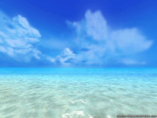 Blue sky clouds water sandy - anthony s waters free wallpaper