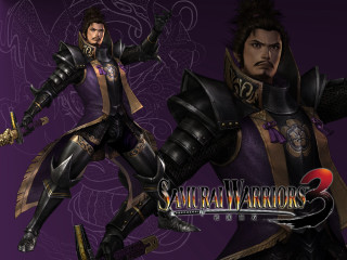 Man suit sword purple background - aaa game free wallpaper