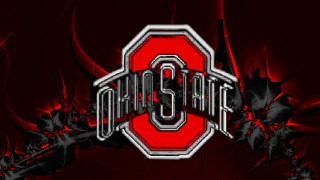 Red black background ohio logo - evil free wallpaper