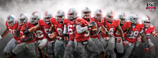 Football players red grey uniforms - high definition free wallpaper for desktop