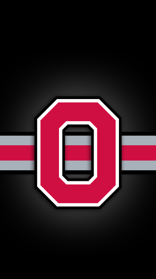 Black background red white stripe - free minimalism wallpaper for mobile