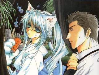 Man woman looking car cats - the back of the car free wallpaper