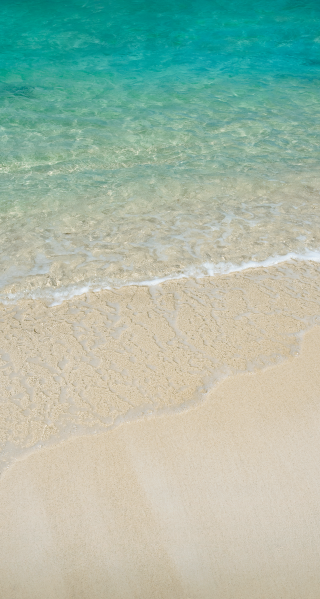 Beach blue ocean white sand 2 - free beach wallpaper for mobile