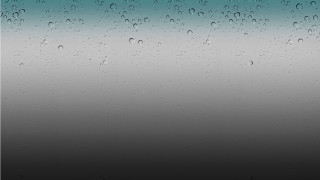 Window waterdrops blue sky black - ambient free wallpaper