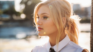 Blonde woman tie sun eyes - constanceanne parker free wallpaper for desktop