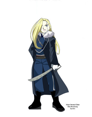 Cartoon character sword long coat - a black coat free wallpaper for mobile