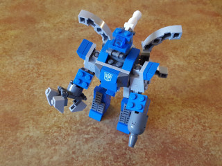 Lego mecha blue white desert - mecha free wallpaper for desktop