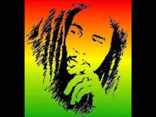 Man dreadlocks rainbow background black - bob singer free wallpaper