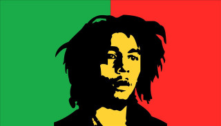 Man dreadlocks green red pop - bob singer free wallpaper